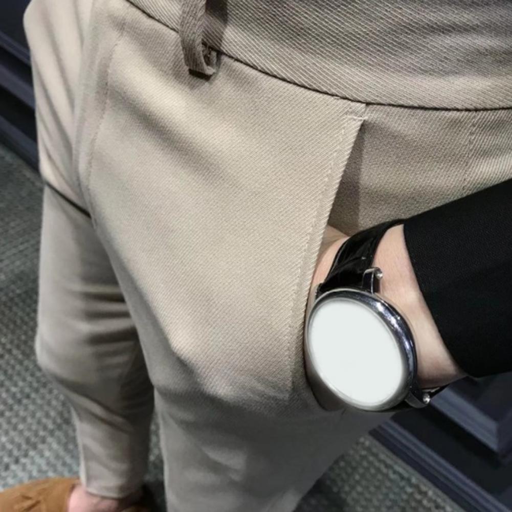 Sharp Line Slim Fit Suit Pants