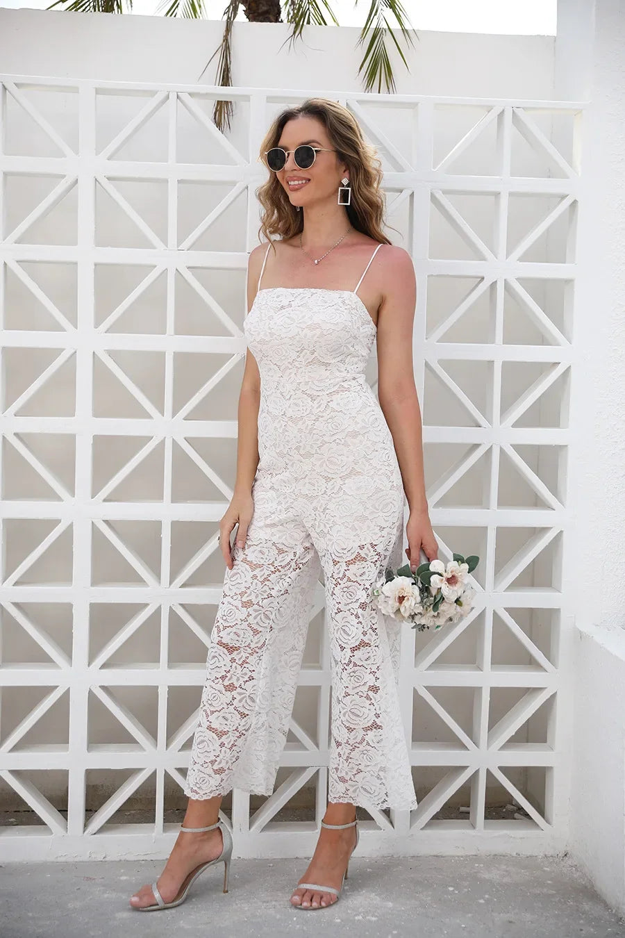 Lucia Lace One Piece Jumpsuit