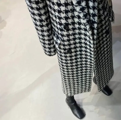 Heritage Check Woolen Overcoat