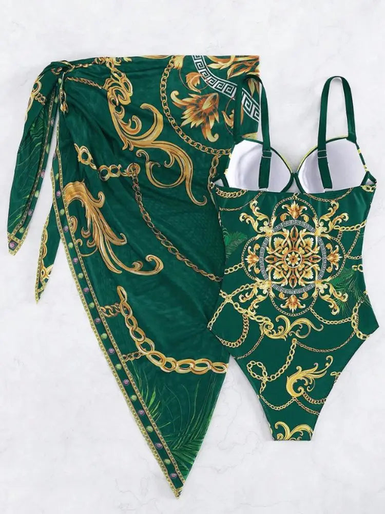 Luxury Underwire Monokini & Cover-Up