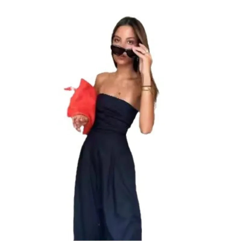 Wefads Strapless Jumpsuit