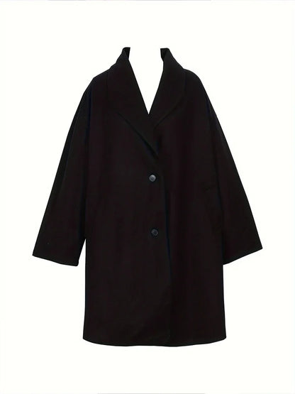 Sophisticated Lapel Winter Coat