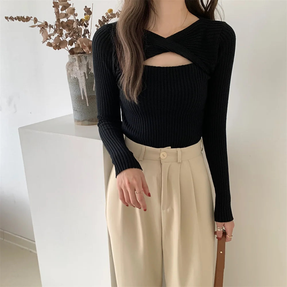Chic Cashmere Knit Sweater
