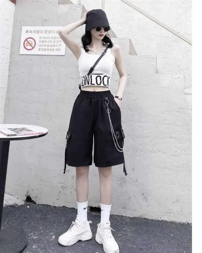 Urban Flare High Waist Shorts