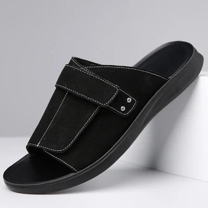 Men’s Suede Leather Beach Sandals