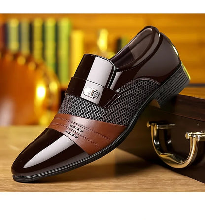 Regal Step Wine Red Loafers