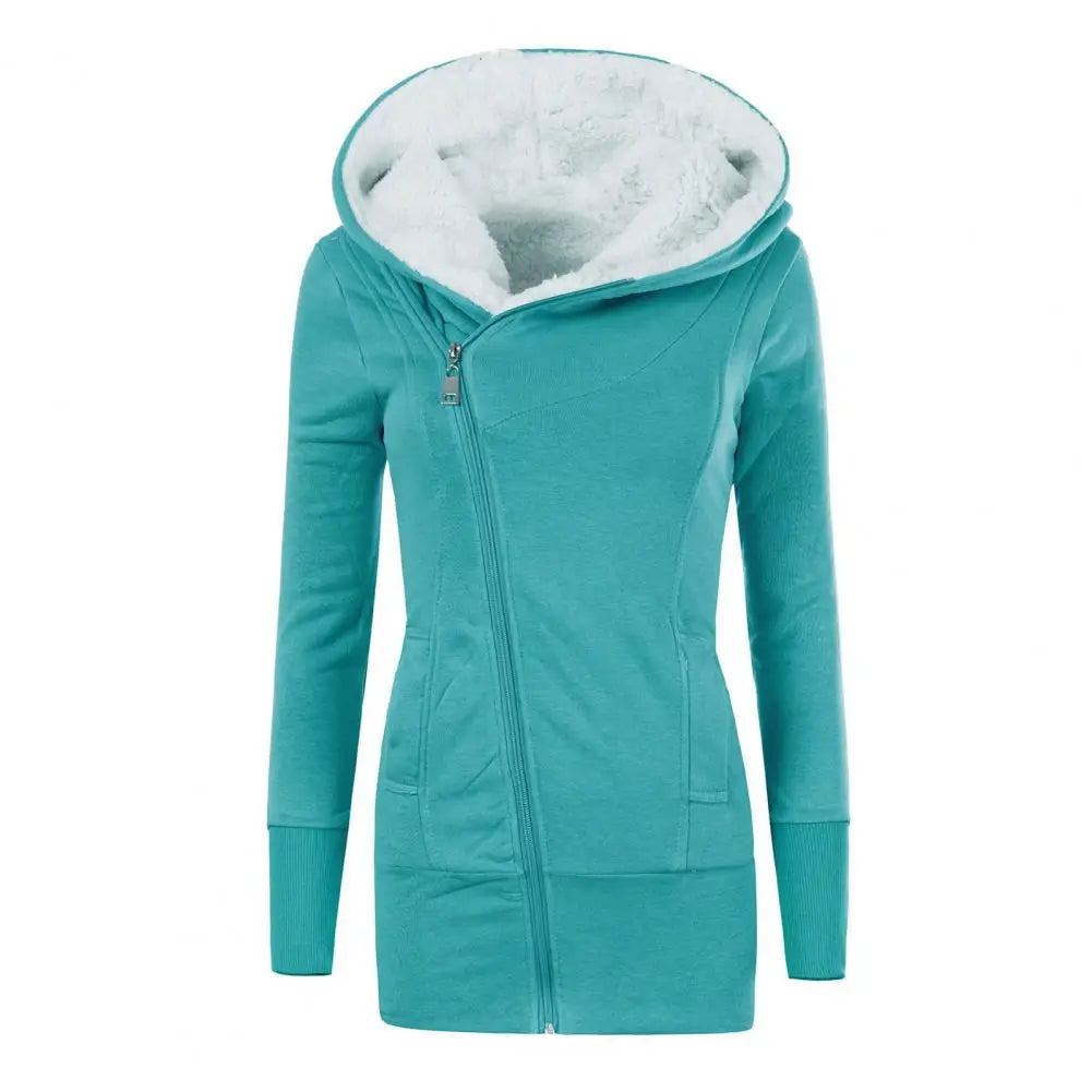 Fleece Lined Hooded Jacket