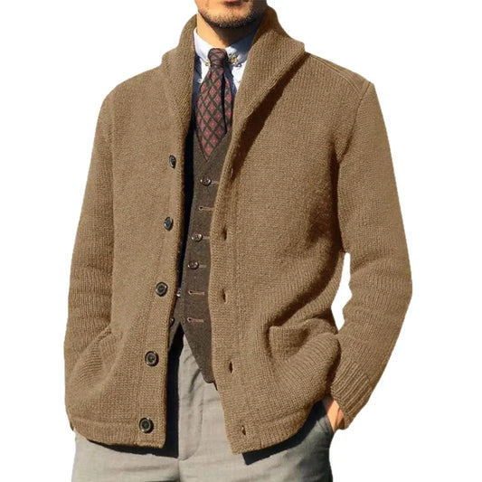 Men's Knitted Sweater Cardigan Casual Warm