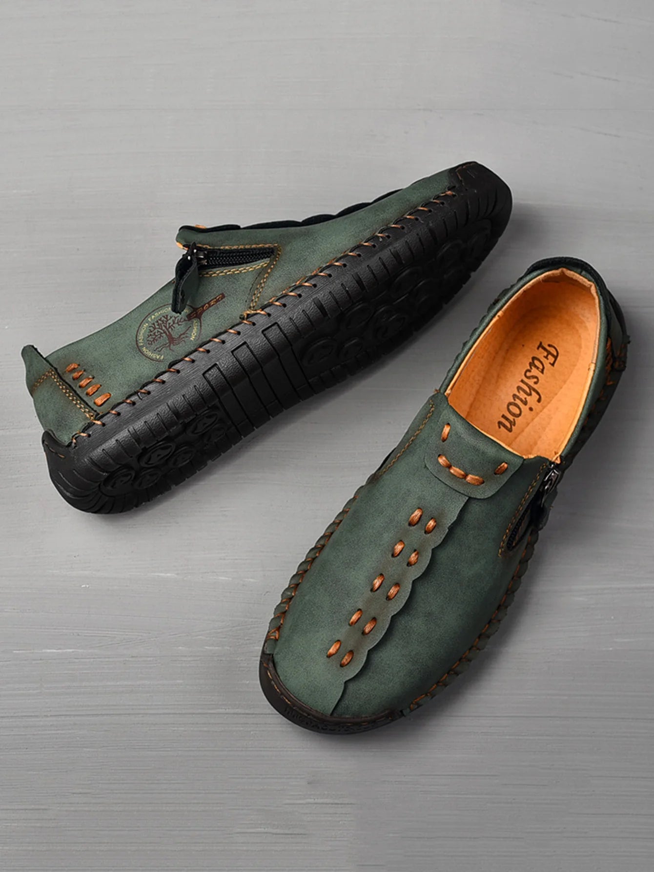Handmade Leather Loafers