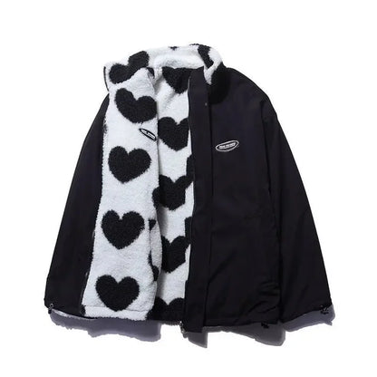 Winter Plush Lamb Fur Jacket