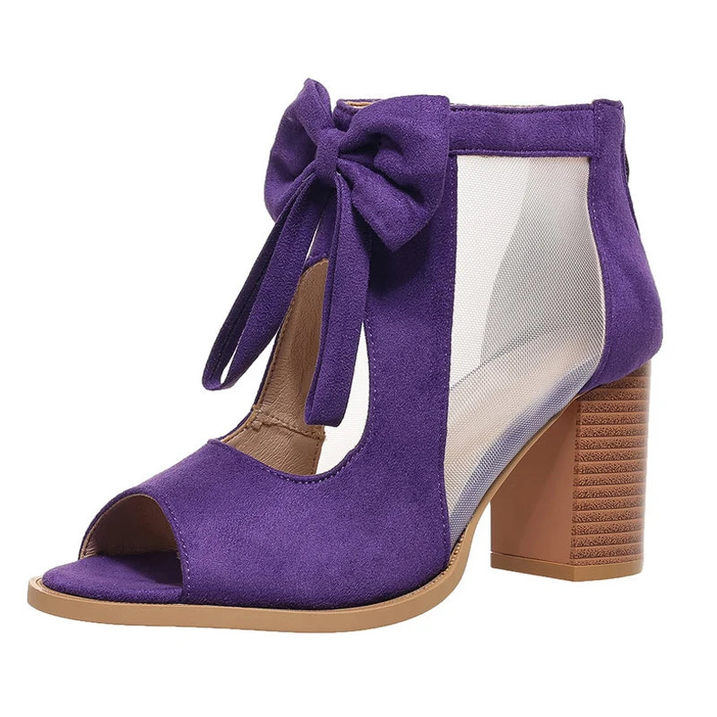 Chic Hue Fishmouth Heels