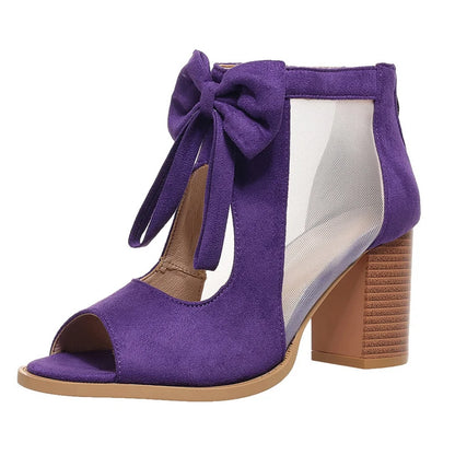 Chic Hue Fishmouth Heels