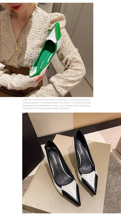 Pointed Toe Stiletto Party Heels