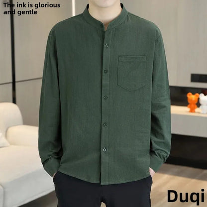 Cotton Linen Travel Shirt