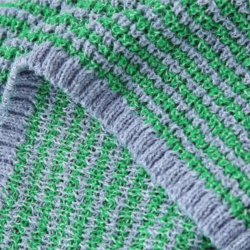 Coastal Stripes Knit Lounge Set