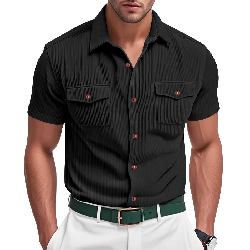 Men’s Corduroy Safari Shirt