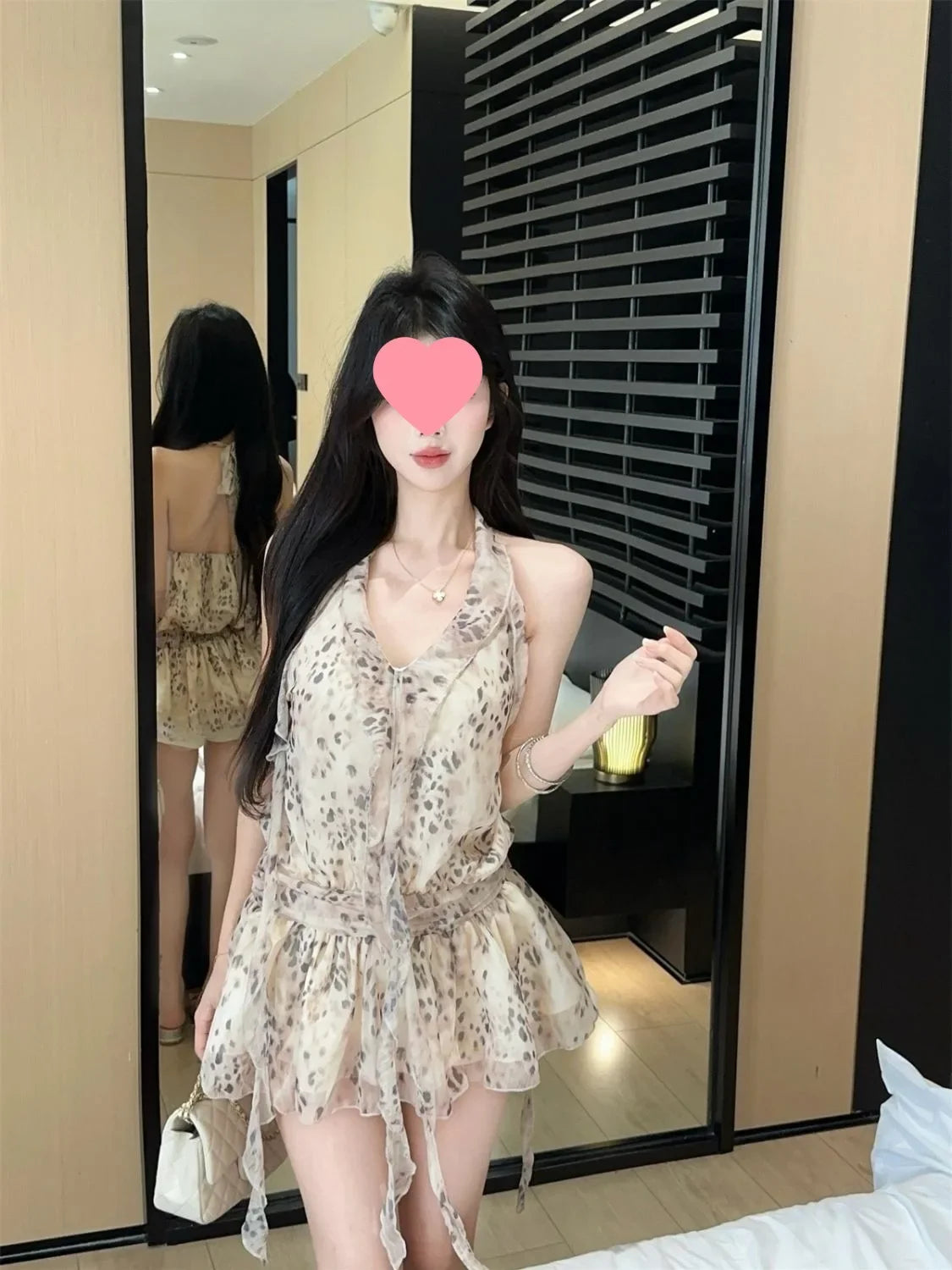 Parisian Muse Leopard Print Blouse