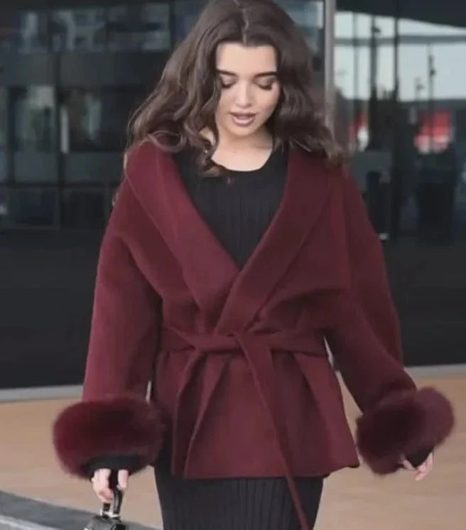 Women’s Double-Sided Wool Coat