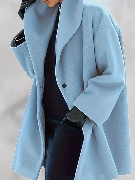 Sophisticated Lapel Winter Coat