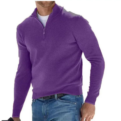 ZipVibe Men's Polo Sweater