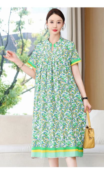Plus Size Cotton Sleep Dress