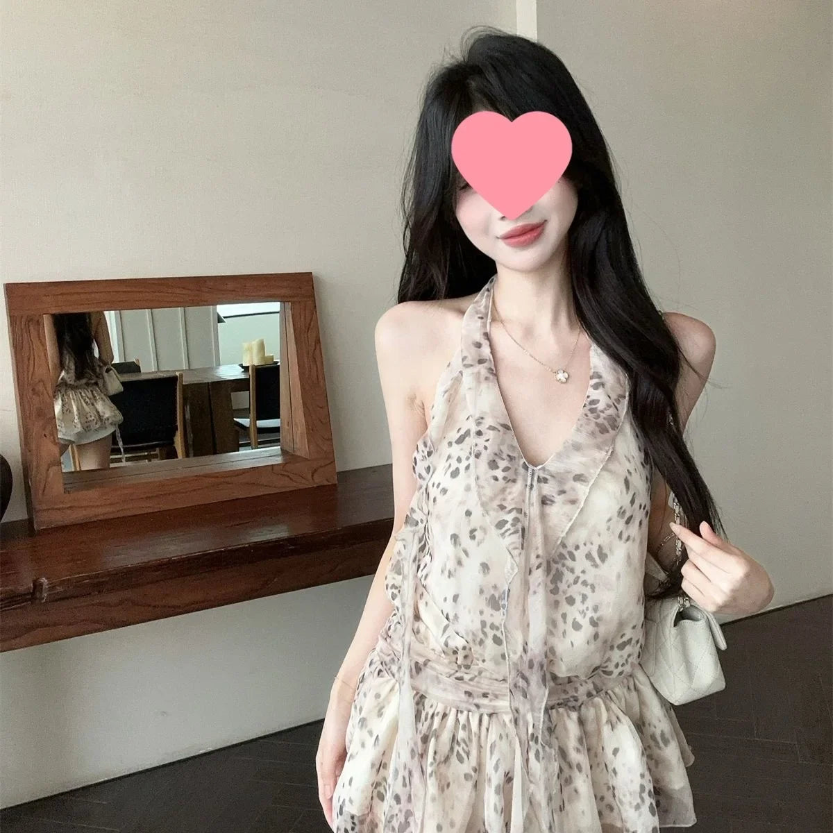 Parisian Muse Leopard Print Blouse