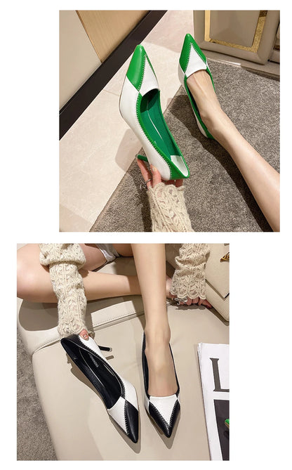 Pointed Toe Stiletto Party Heels