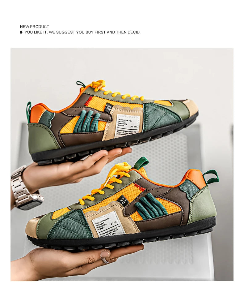 Breathable Designer Men's Sneakers
