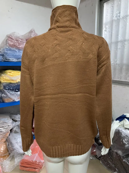Grace Knit Elegant Turtleneck Sweater
