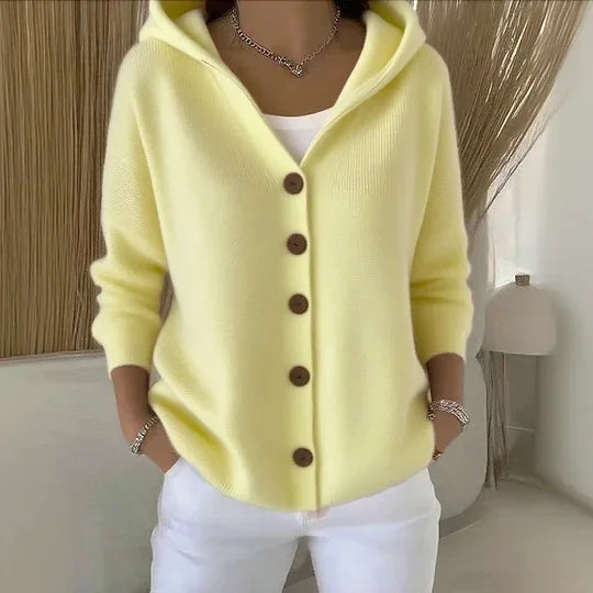 Women’s Hooded Knit Cardigan
