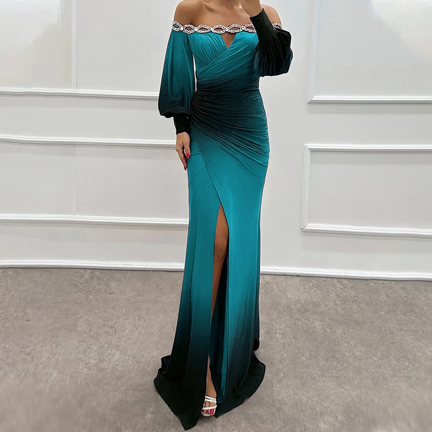 Starlit Muse One-Shoulder Dress