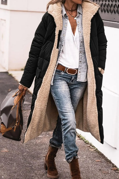 Cozy Fleece-Lined Winter Coat for Women