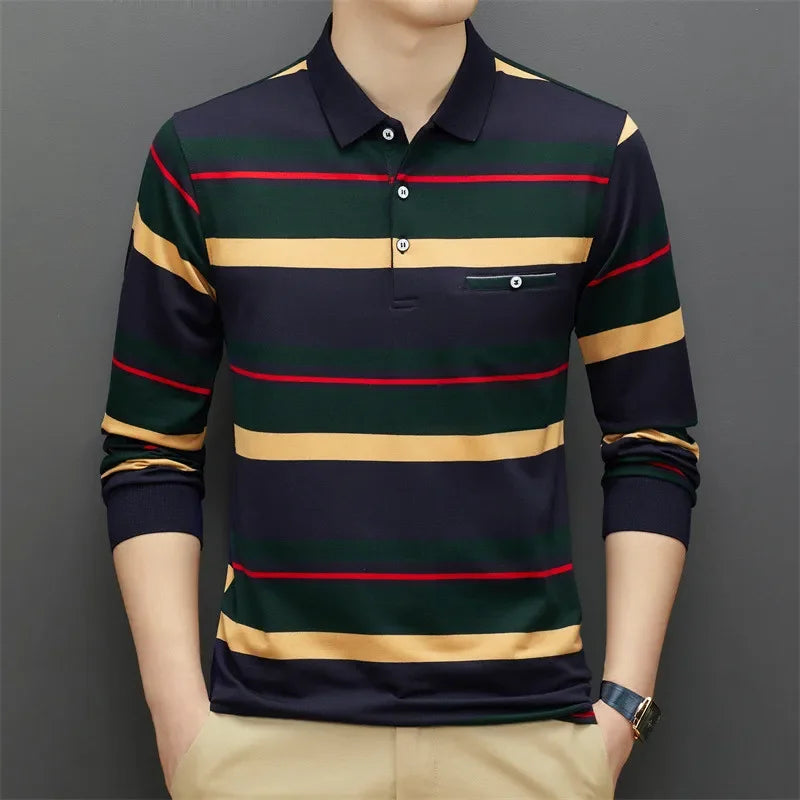 Striped Polo Shirt
