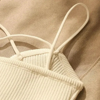 French Style Cross-Knit Camisole