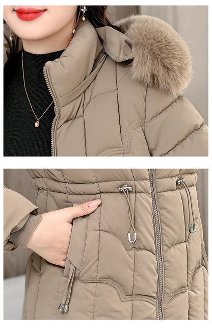 Padded Hooded Down Jacket