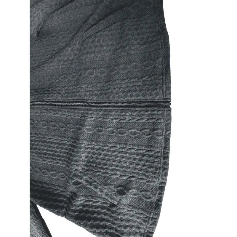 Women’s Casual Hooded Coat — Long-sleeve