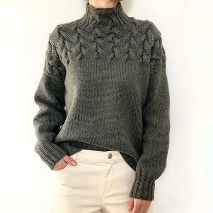 Grace Knit Elegant Turtleneck Sweater