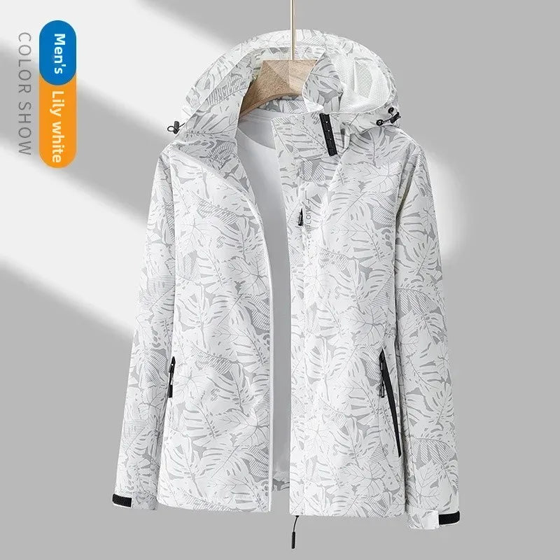 Leaf Breeze Waterproof Hooded Jacket