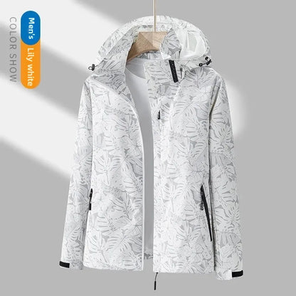 Leaf Breeze Waterproof Hooded Jacket