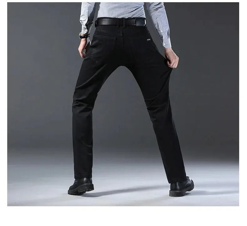 Luxury Slim Fit Stretch Denim Jeans