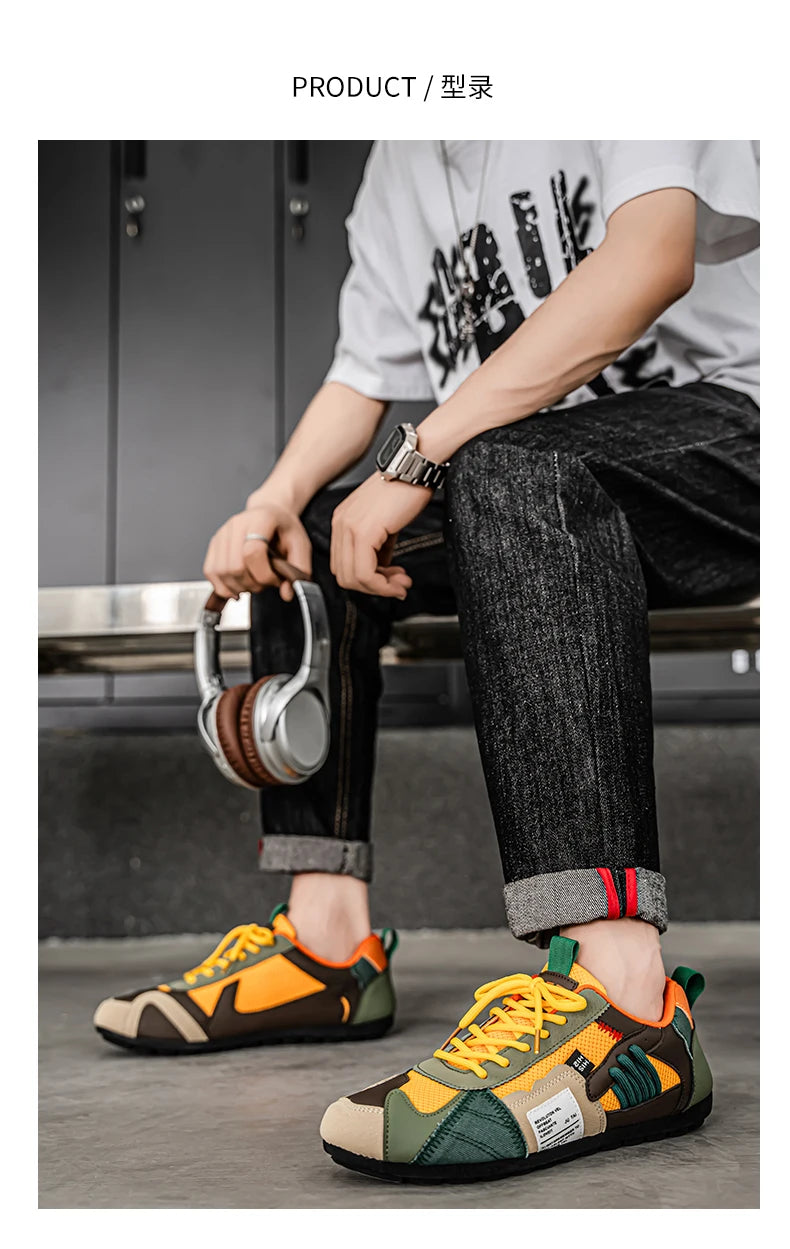 Breathable Designer Men's Sneakers