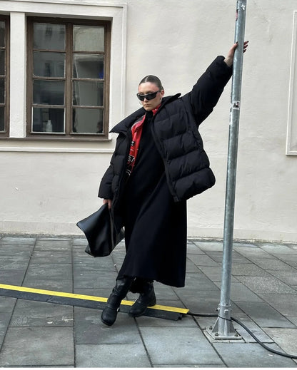 FrostAura Oversized Padded Parka Coat