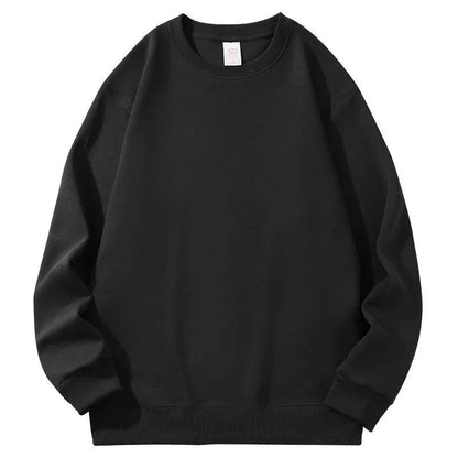 Casual Loose Fit Round Neck Sweatshirt