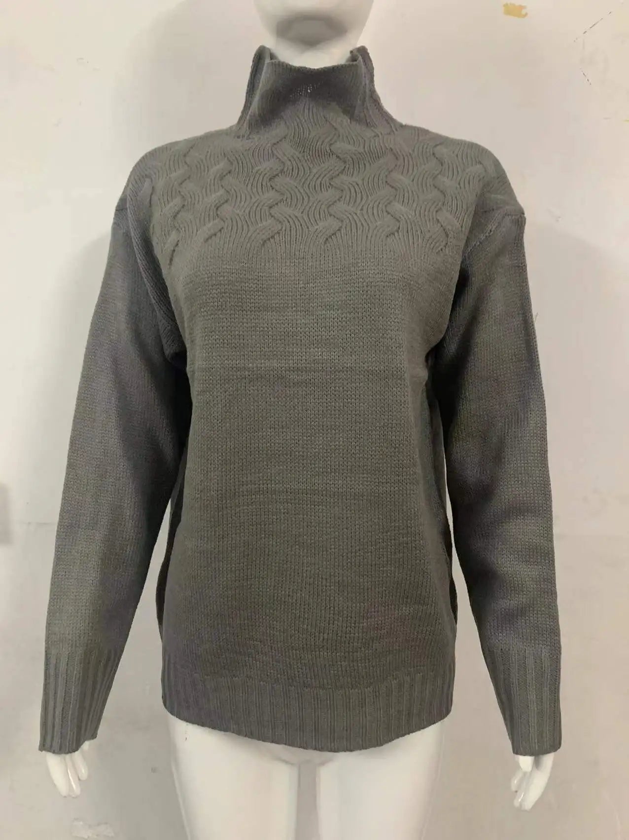 Grace Knit Elegant Turtleneck Sweater