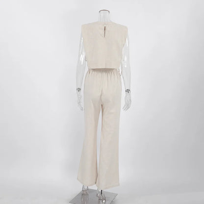 Chic Harmony Wide-Leg Pant Set