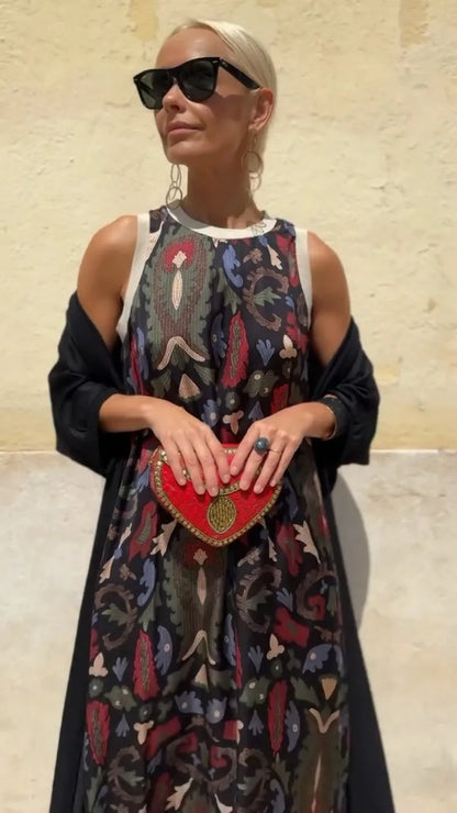 Boho Elegance Two-Piece Dress Set