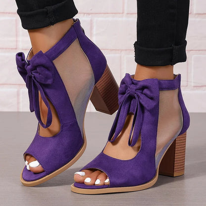 Chic Hue Fishmouth Heels