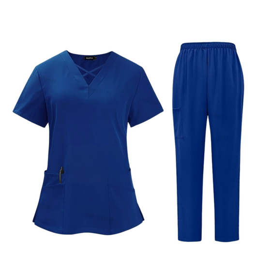 Medical Scrub Uniform Set for Women