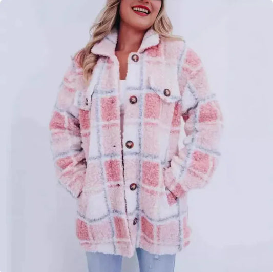 Harlequin Polo Collar Jacket