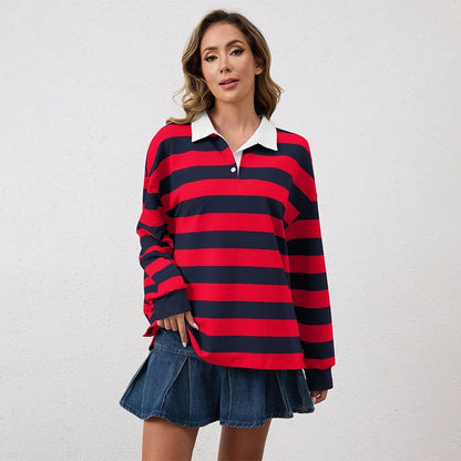 Color-Block Oversized Pullover